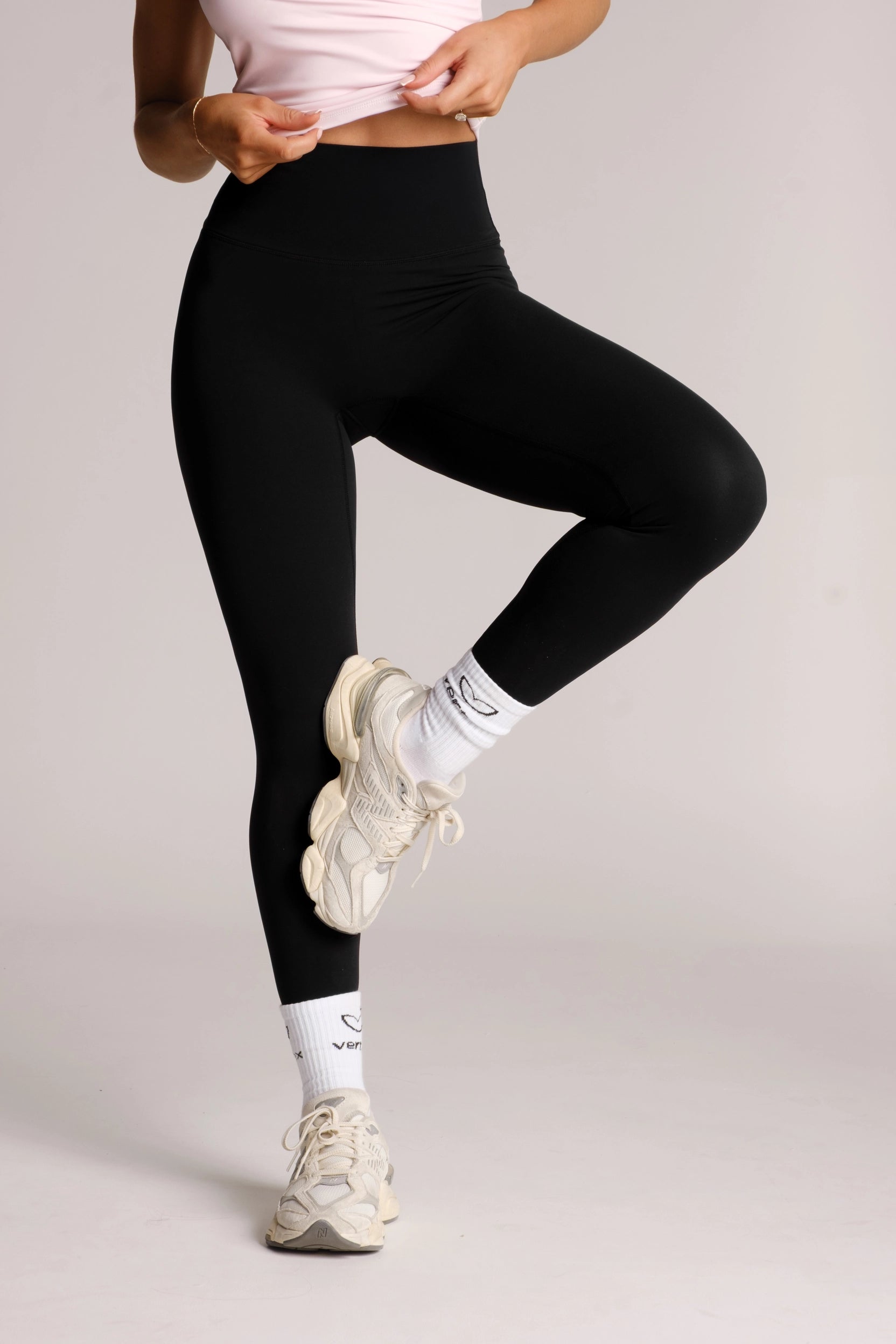 High Waisted Leggings • Phantom