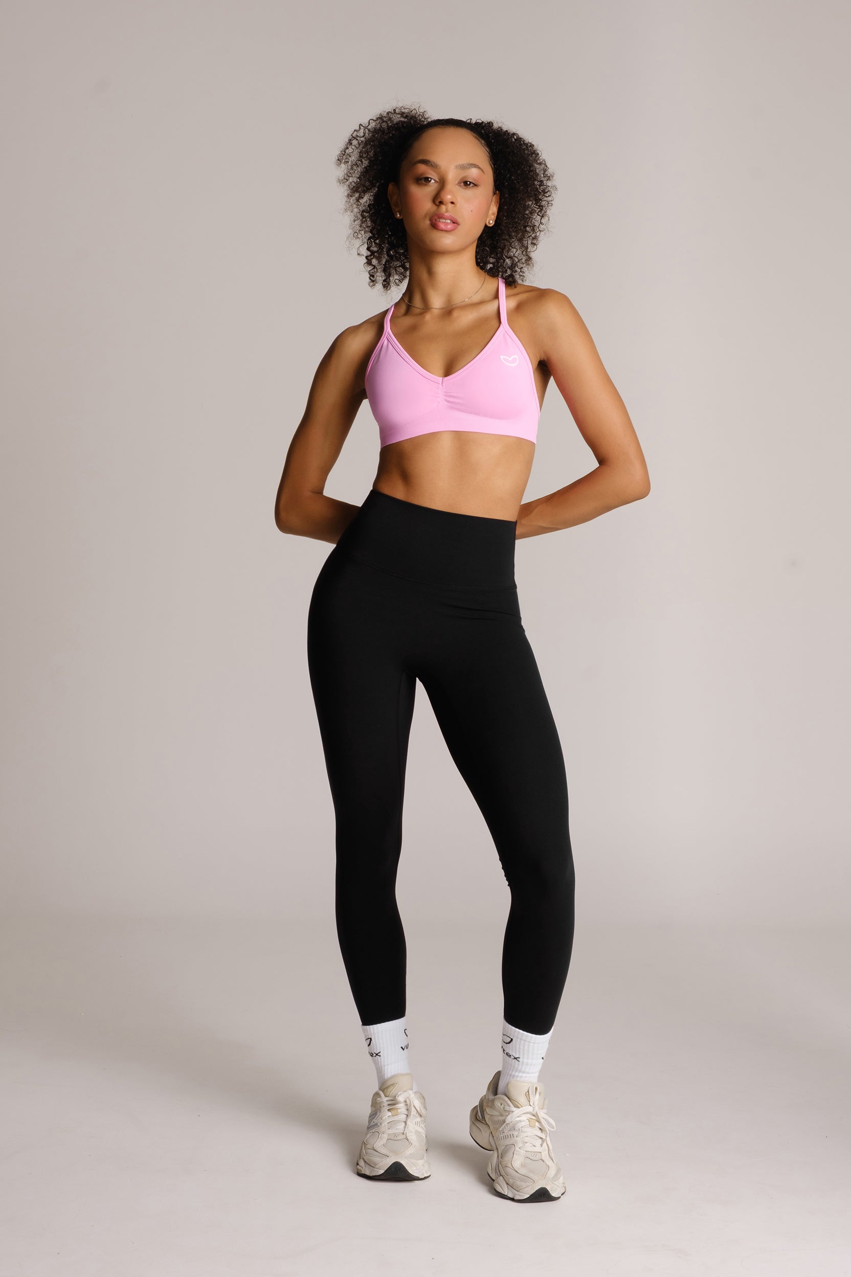 Adjustable Sports Bra • Blush
